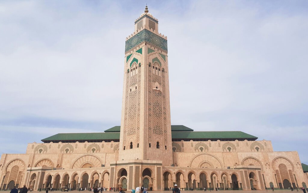 Casablanca Hassan II Mosque view