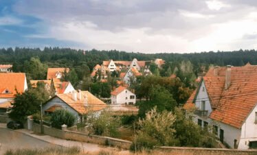 Ifrane alpine town landscape