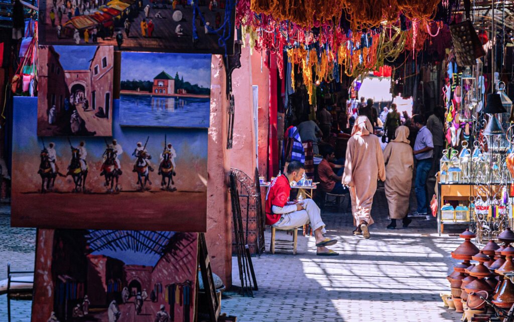 Jemaa el Fna square Marrakech