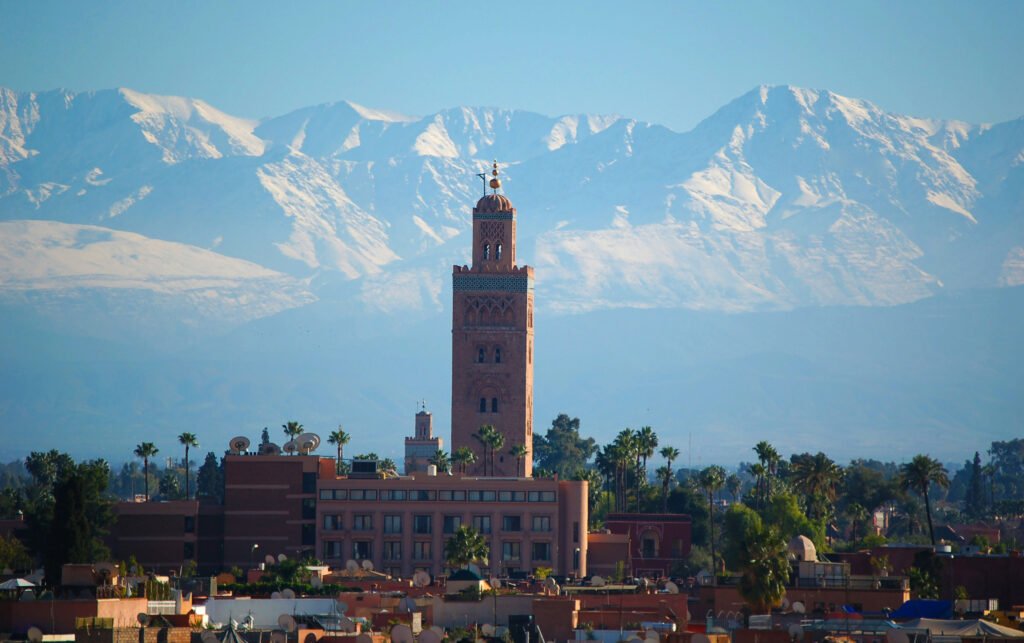 Marrakech colorful souks