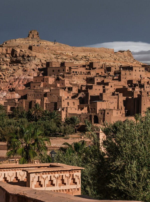 Ait Ben Haddou Kasbah panoramic view