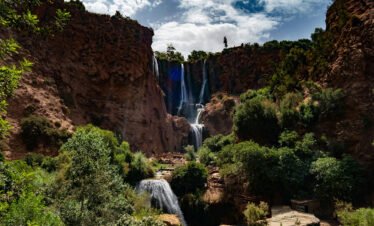 Ouzoud cascades and nature